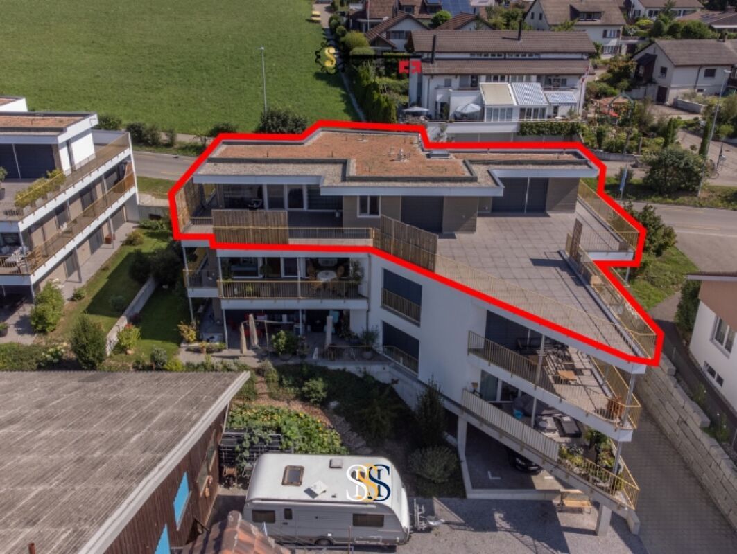 Attika mit Rheinpanorama & grossen Terrassen